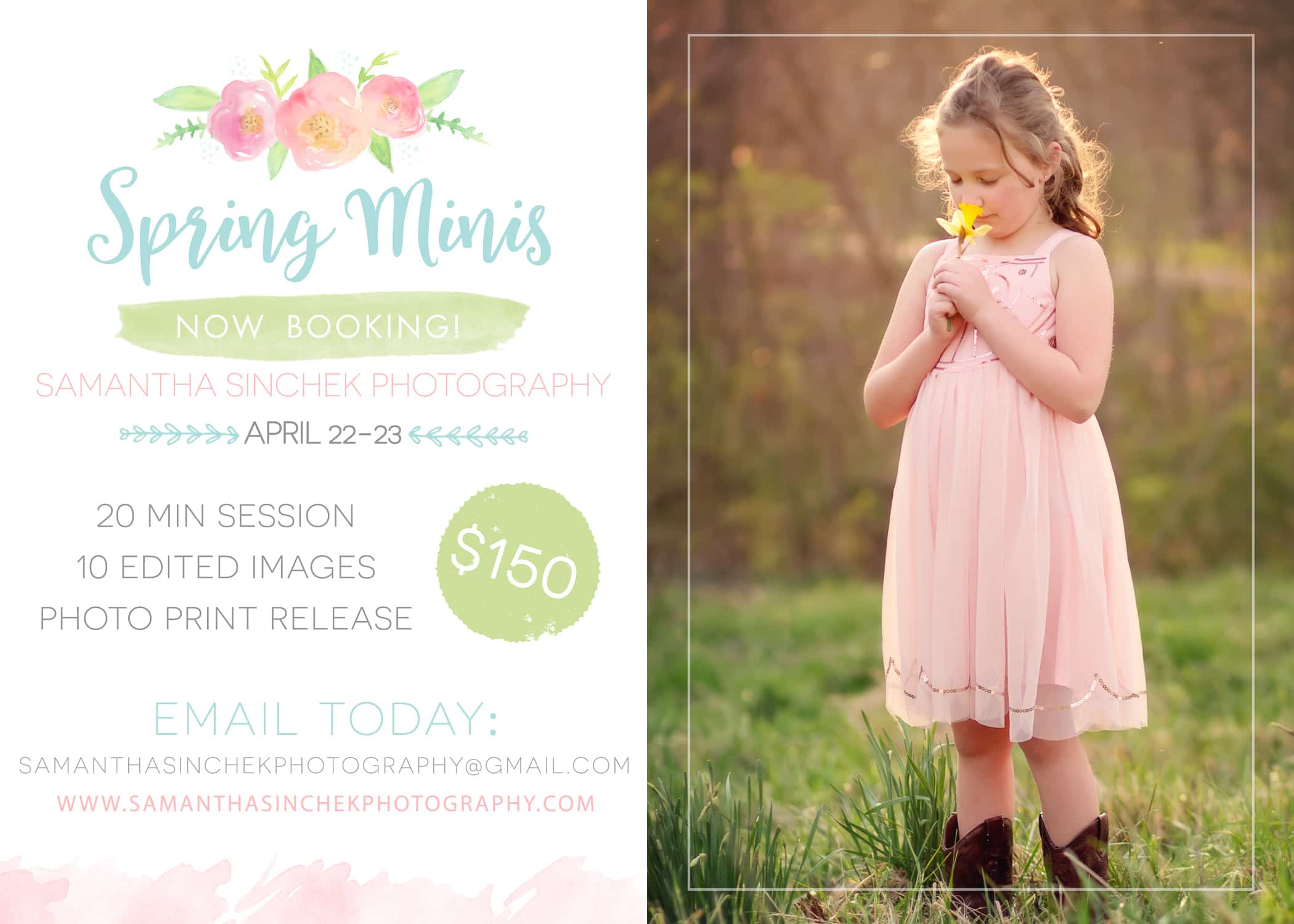 cincinnati spring mini session with sinchek photography 2017