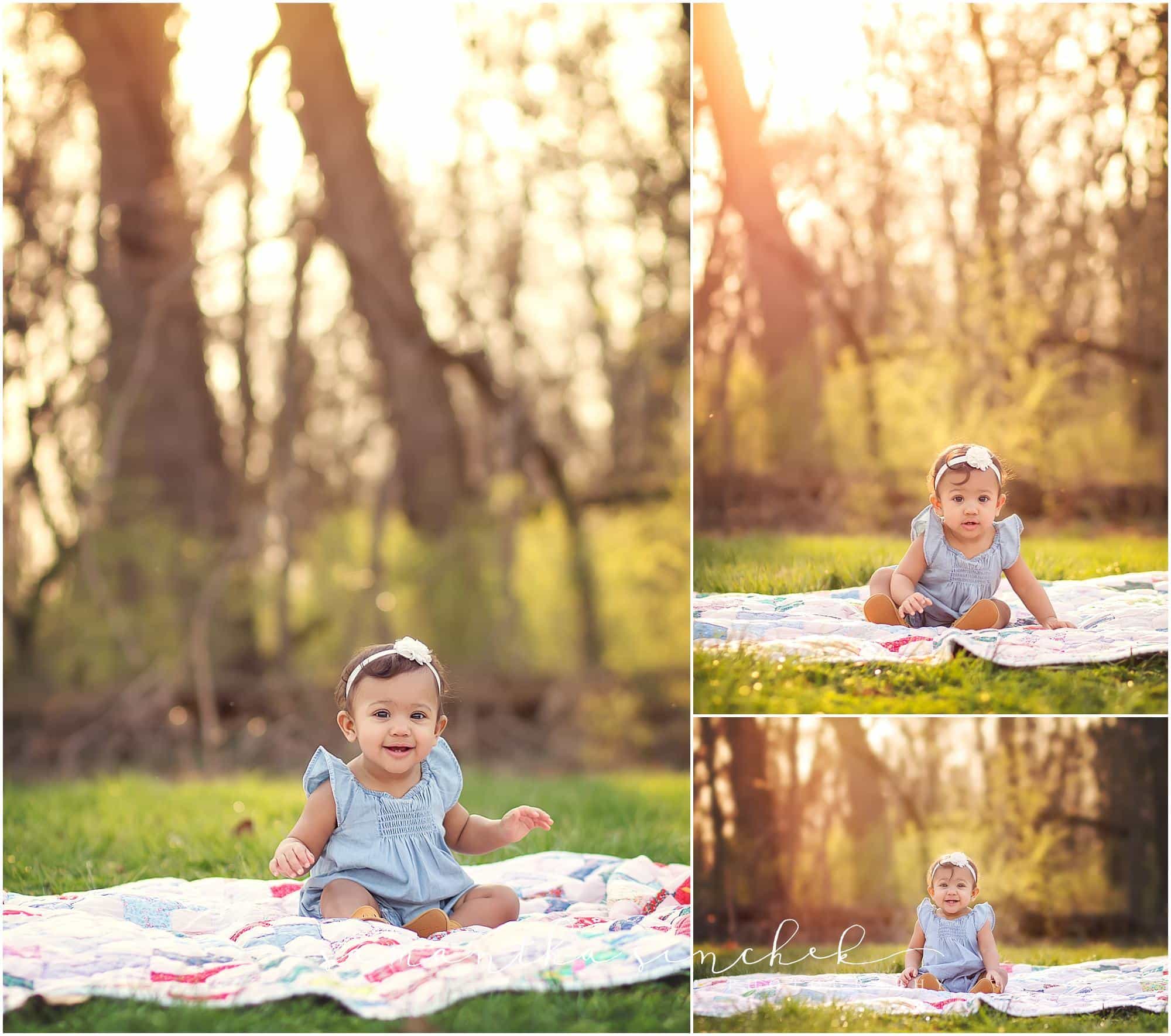 family poses at Sharon Woods photo session with Sinchek Photography Cincinnati best family photographer